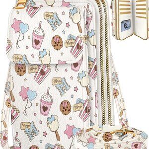 Functional & Fashionable Phone Purse - Lightweight Crossbody Bag with Cute Print